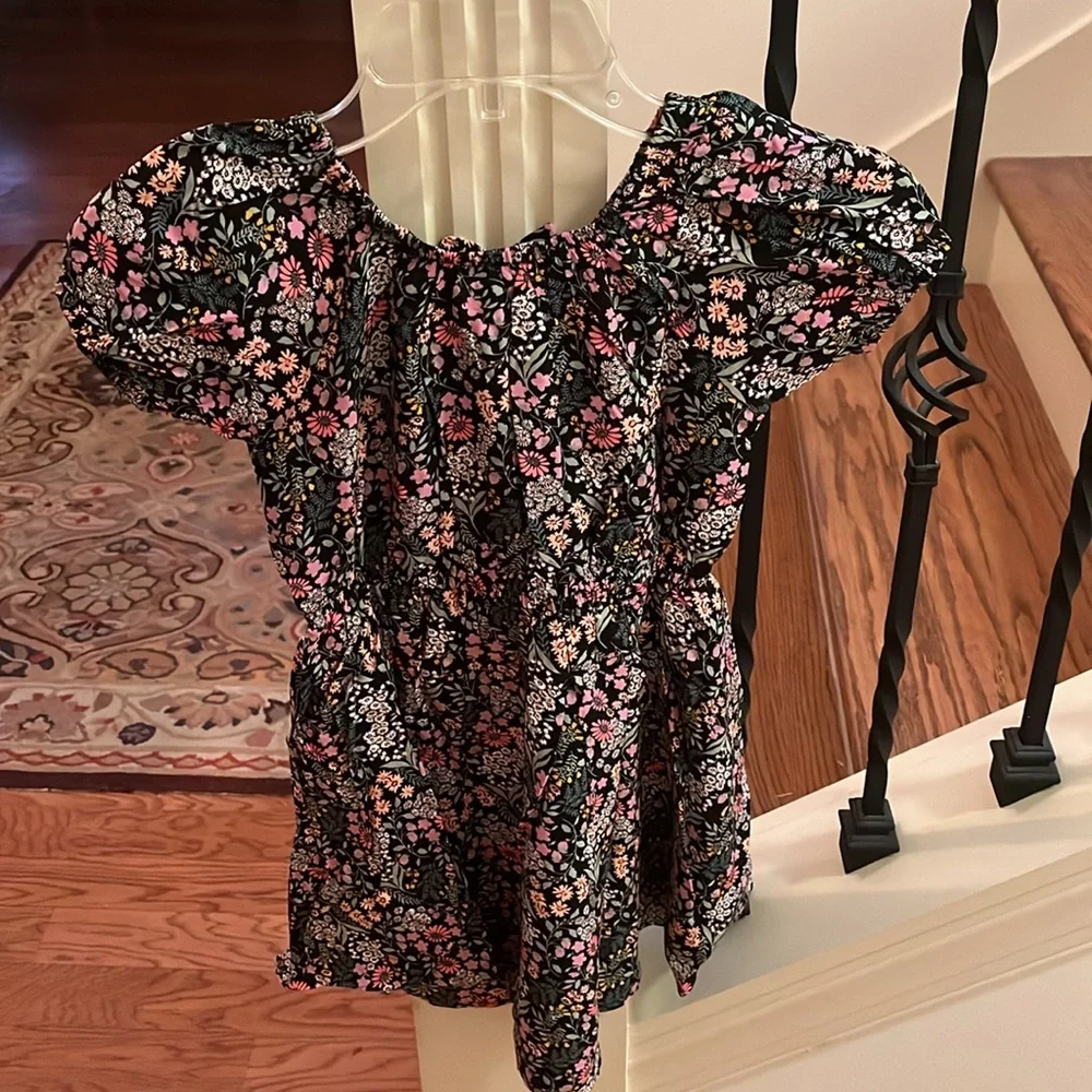 Epic Threads Little Girls Wildflower-Print Peasant Dress/NWT/6